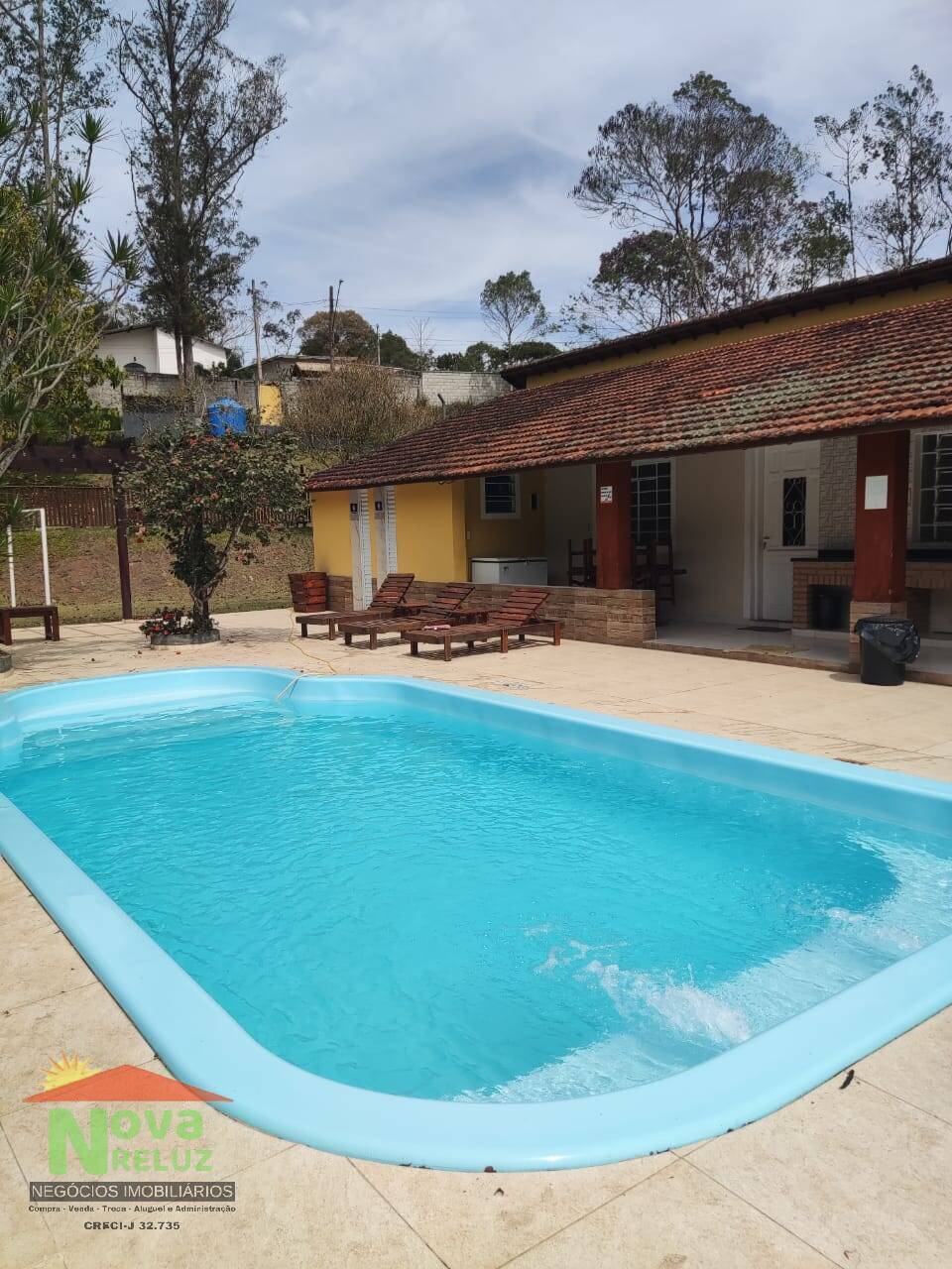 Chácara, 3 quartos, 1000 m² - Foto 1